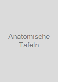 Cover Anatomische Tafeln