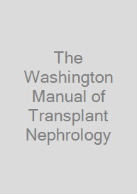Cover The Washington Manual of Transplant Nephrology