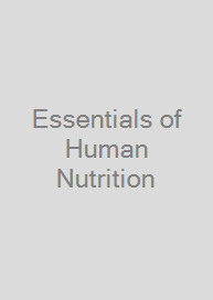 Cover Essentials of Human Nutrition