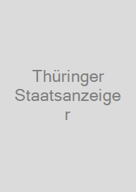 Thüringer Staatsanzeiger