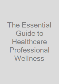 Cover The Essential Guide to Healthcare Professional Wellness