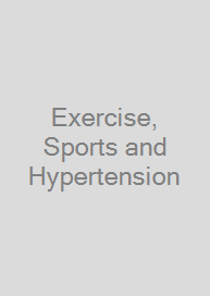 Cover Exercise, Sports and Hypertension