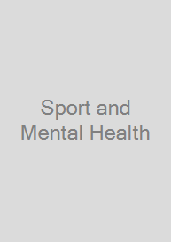 Sport and Mental Health