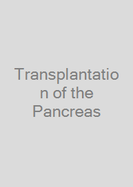Cover Transplantation of the Pancreas