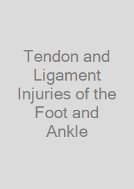 Cover Tendon and Ligament Injuries of the Foot and Ankle