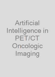 Cover Artificial Intelligence in PET/CT Oncologic Imaging