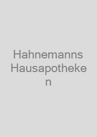Hahnemanns Hausapotheken