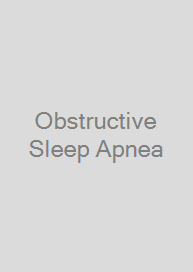 Cover Obstructive Sleep Apnea