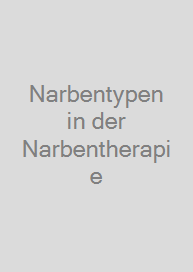 Cover Narbentypen in der Narbentherapie