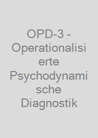 Cover OPD-3 - Operationalisierte Psychodynamische Diagnostik