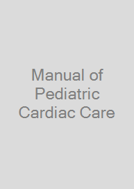 Cover Manual of Pediatric Cardiac Care