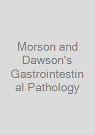 Cover Morson and Dawson's Gastrointestinal Pathology