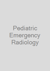Cover Pediatric Emergency Radiology