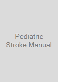 Cover Pediatric Stroke Manual
