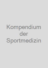 Cover Kompendium der Sportmedizin