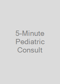 Cover 5-Minute Pediatric Consult