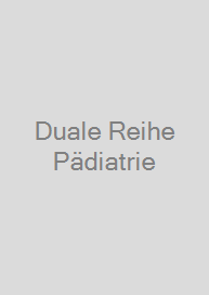 Cover Duale Reihe Pädiatrie