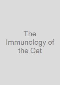 Cover The Immunology of the Cat