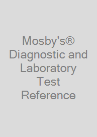 Cover Mosby's® Diagnostic and Laboratory Test Reference