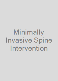 Cover Minimally Invasive Spine Intervention