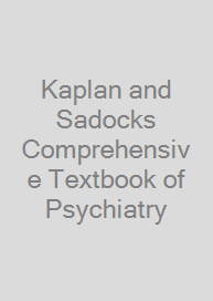 Cover Kaplan and Sadocks Comprehensive Textbook of Psychiatry