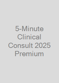 Cover 5-Minute Clinical Consult 2025 Premium