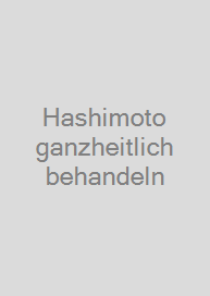 Cover Hashimoto ganzheitlich behandeln