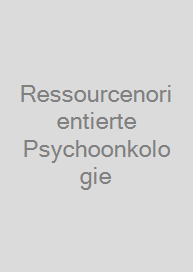 Cover Ressourcenorientierte Psychoonkologie
