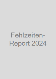 Cover Fehlzeiten-Report 2024