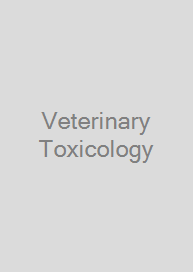 Cover Veterinary Toxicology