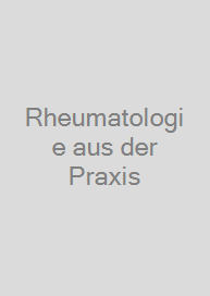 Cover Rheumatologie aus der Praxis