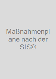 Maßnahmenpläne nach der SIS®