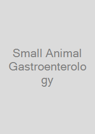 Cover Small Animal Gastroenterology