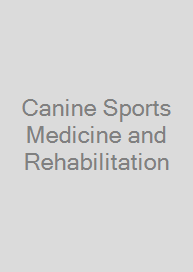 Cover Canine Sports Medicine and Rehabilitation