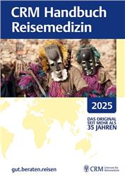 Cover CRM Handbuch Reisemedizin 2025