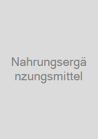 Nahrungsergänzungsmittel