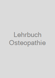 Cover Lehrbuch Osteopathie