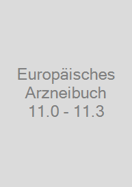 Cover Europäisches Arzneibuch 11.0 - 11.3