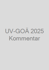 UV-GOÄ 2025 Kommentar