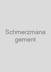 Cover Schmerzmanagement