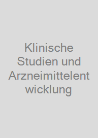 Klinische Studien und Arzneimittelentwicklung