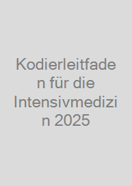 Cover Kodierleitfaden für die Intensivmedizin 2025