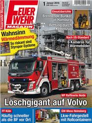 Cover Feuerwehr-Magazin