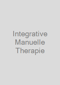 Cover Integrative Manuelle Therapie