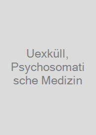 Cover Uexküll, Psychosomatische Medizin