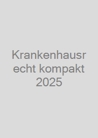 Cover Krankenhausrecht kompakt 2025