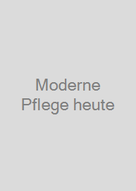 Moderne Pflege heute