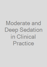 Cover Moderate and Deep Sedation in Clinical Practice