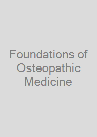 Foundations of Osteopathic Medicine