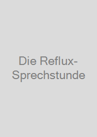 Cover Die Reflux-Sprechstunde